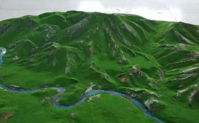 现代新城镇新城镇沙盘模型的优势