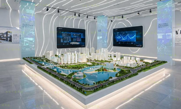 新城镇2026 沙盘模型制作新工艺,数字互动与传统工艺相融合!